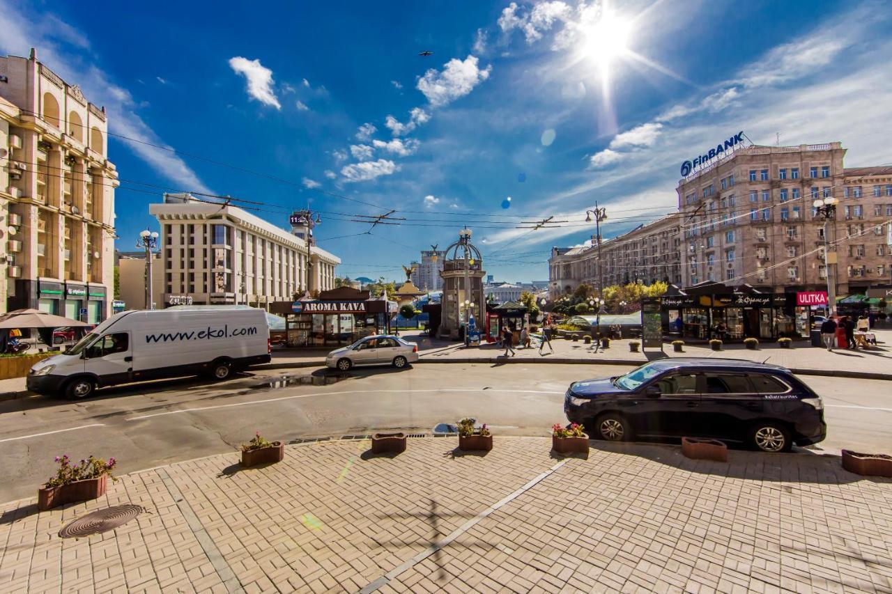 Two-Room Apartments On Maidan Nezavisimosti Kijów Zewnętrze zdjęcie